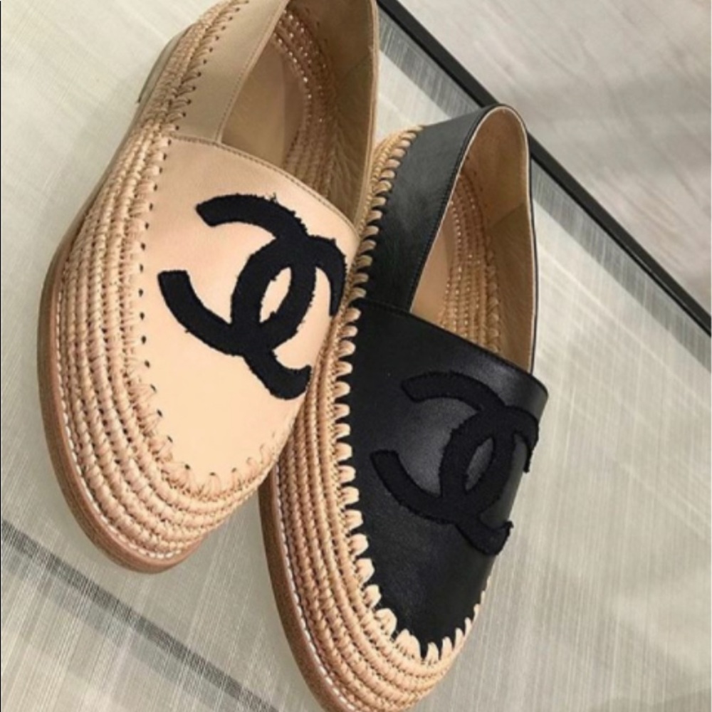 Authentic Chanel Cruise Espadrilles Flats